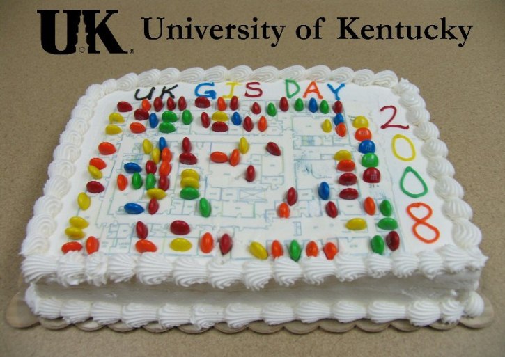 GIS Day 2008 Cake