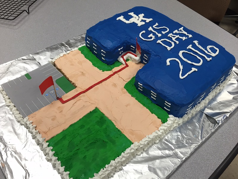 GIS Day 2016 Cake
