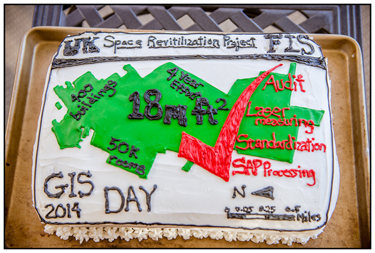 GIS Day 2014 Cake